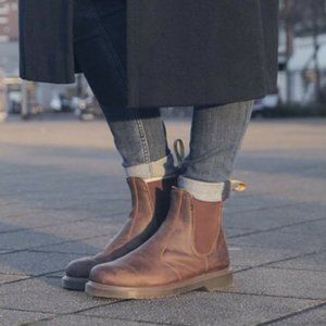 Dr. Martens Crazy Horse Leather Chelsea Boots